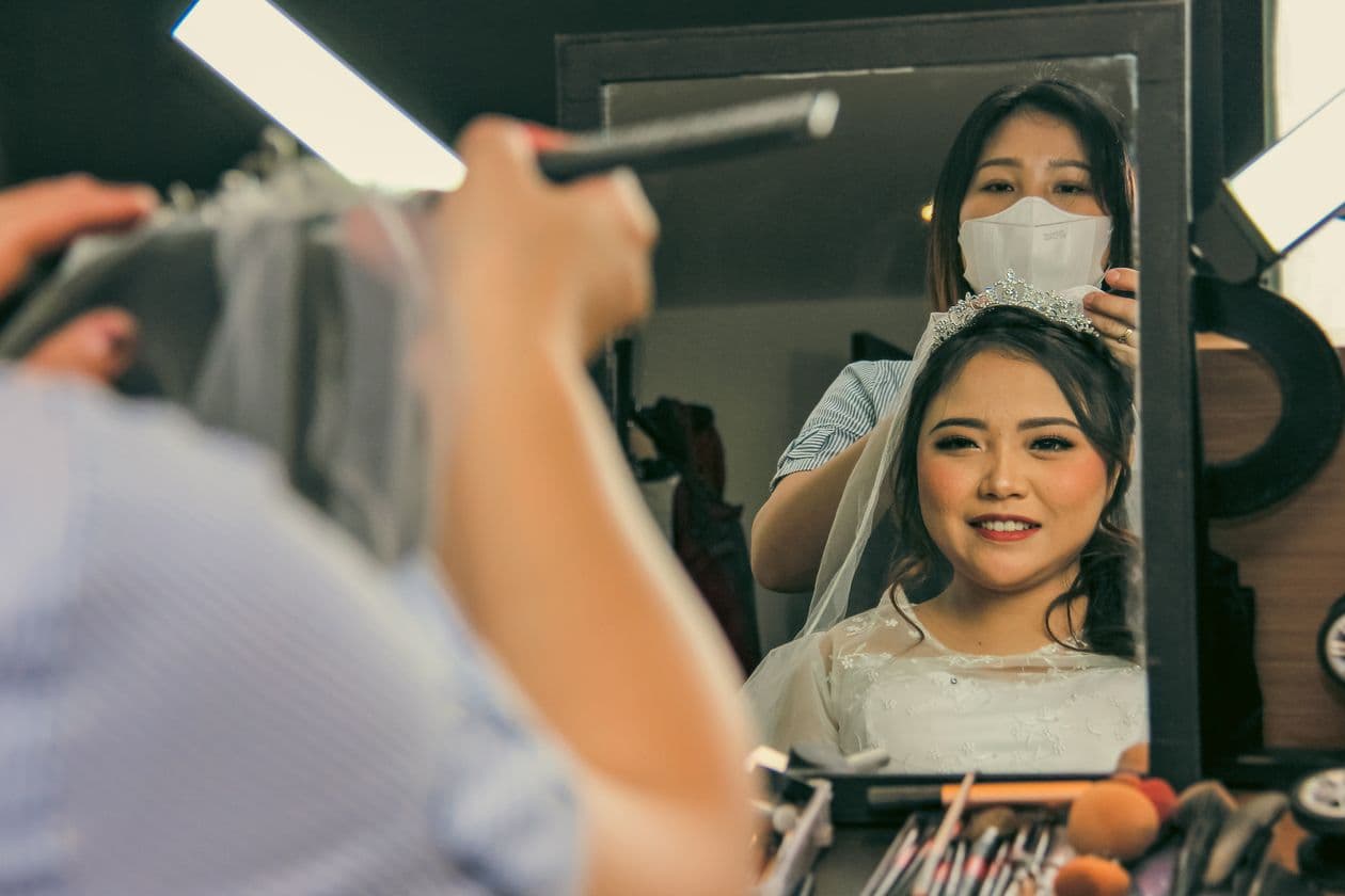 Pretty beauty salon